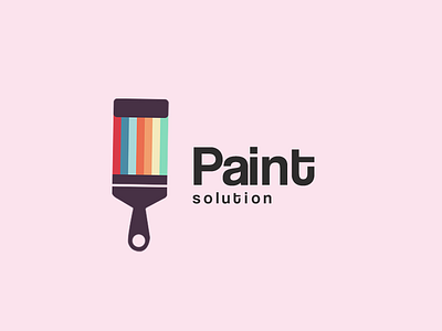 Paint Solution Logo business logo logo logo design minimalist logo modern logo