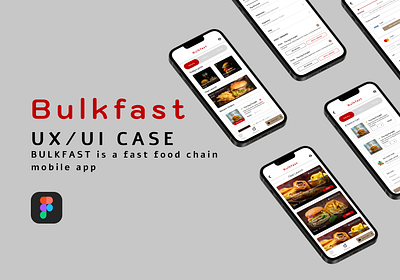 Bulkfast UX/UI Case casestudy design mobileapp ui ux website wireframes