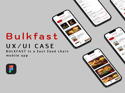 Bulkfast UX/UI Case casestudy design mobileapp ui ux website wireframes