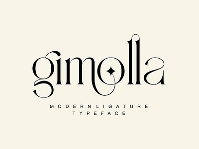 Gimolla Modern Ligature Serif Font calligraphy display display font font font family fonts hand lettering handlettering lettering logo sans serif sans serif font sans serif typeface script serif serif font type typedesign typeface typography