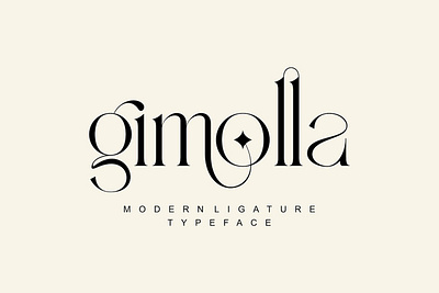 Gimolla Modern Ligature Serif Font calligraphy display display font font font family fonts hand lettering handlettering lettering logo sans serif sans serif font sans serif typeface script serif serif font type typedesign typeface typography