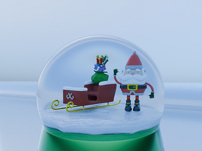 🧑🏻‍🎄🎁 Santa & his sleigh 🎁🧑🏻‍🎄 christmas gifts papa noel santa claus santas bag sleigh snow snowing