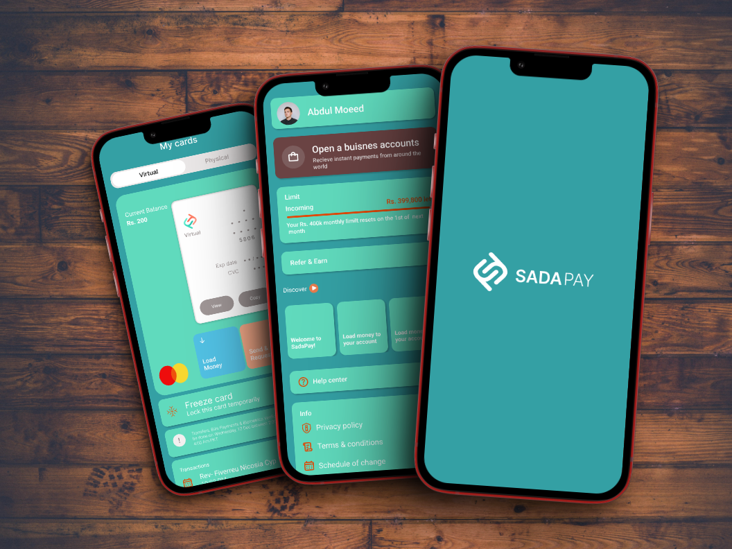 SadaPay Redesign App By Abdul Moeed On Dribbble