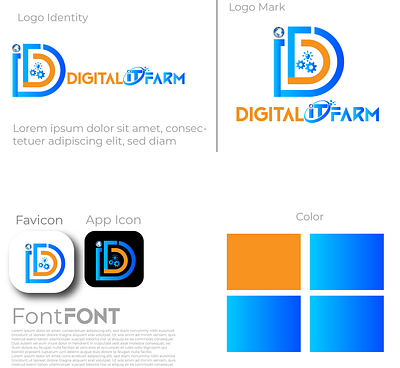 It firm logo design 3d branding design flat graphic design illustration logo ui vector