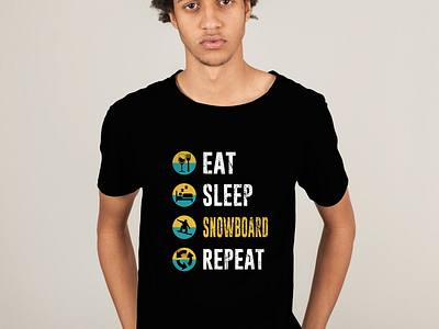 snowboard t-shirt designs apparel branding design eat extreme fashion game graphic design illustration retro sleep snow snowboard snowboard t shirt sports t shirt designs trendy typography unique vintage