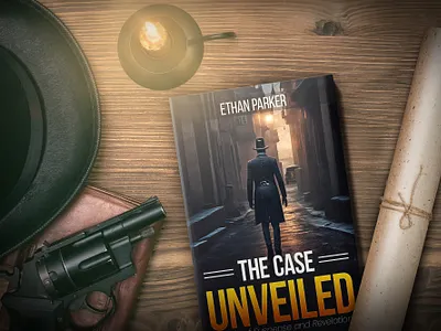 The Unveiled Case book book art book cover book cover art book cover design book cover designer book cover mockup book design cover art design ebook ebook cover epic bookcovers graphic design illustration kindle book cover mystery book cover professional book cover the unveiled case thriller book cover