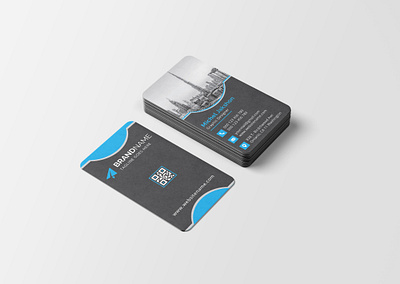 Corporate Business Card ads advertising branding business card corporate business card design graphic design graphics id card illustration print social media post t shirt ui visiting card