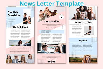 Email Newsletter animation branding gif graphic design