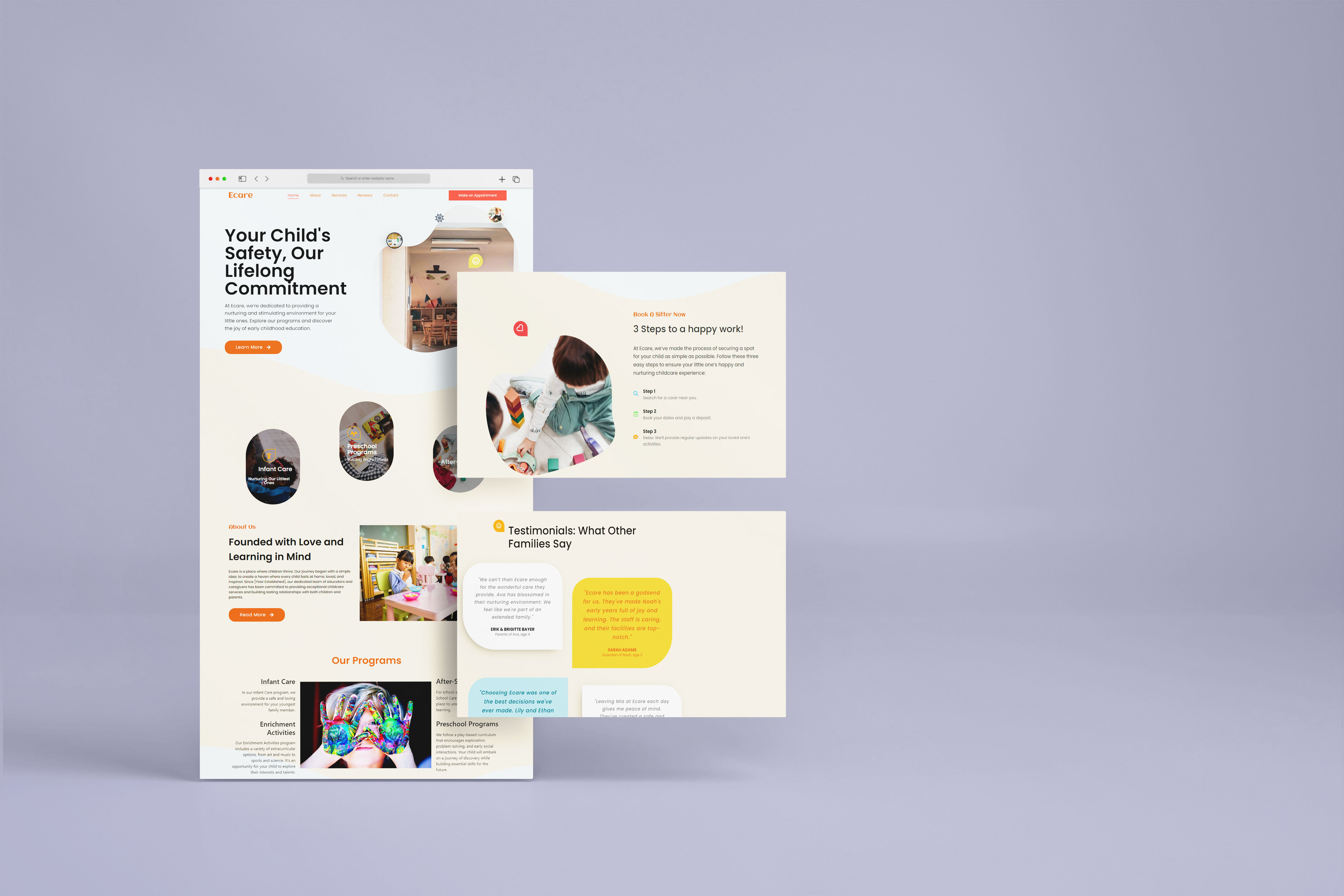 Example of Custom Word Press Website (Non Ecommerce)