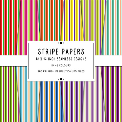 Stripe Design Seamless Pattern Pack background design digital paper digital pattern graphic design illustration pattern seamless seamless pattern