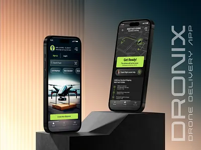 Drone Delivery App Design app appdesign appinspiration brandidentity delivery dronedelivery logo ui uidesign uiux visualdesign webdesign