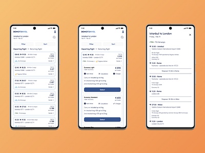 Travel App - Flight Booking Search Experience branding details graphic design ui ux