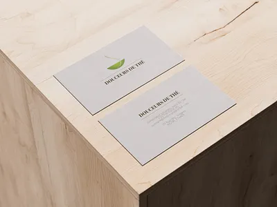 Identité visuelle pour "Douceurs de thé" branding logo