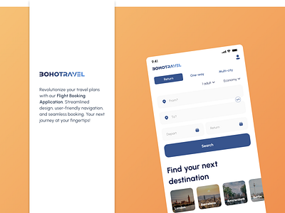 Bohotravel - Search Experience onboarding personalisation review page setup stepper ui ux