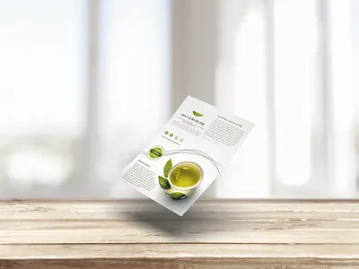 Flyer pour "Douceurs de thé" design flyer graphic design identity poster visual