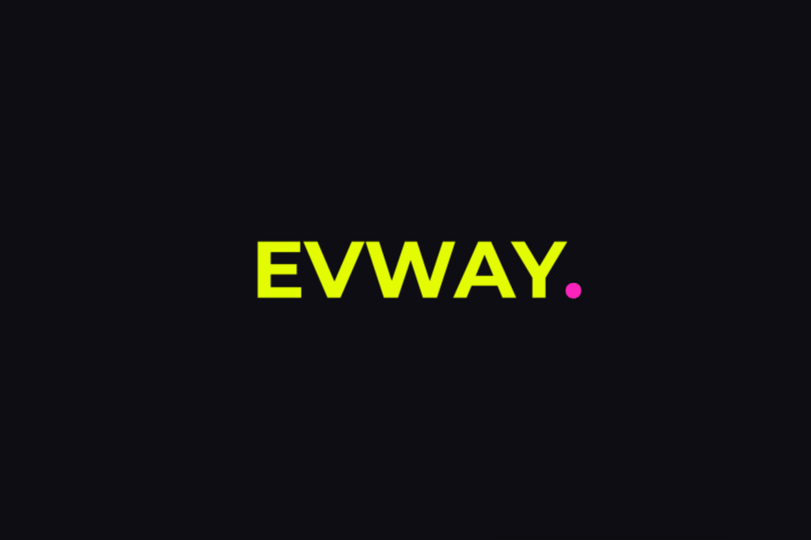 EVWAY. animation branding ev graphic design logo motion graphics ui ux