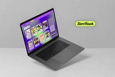 StoreHawk branding graphic design logo nft ui ux web3