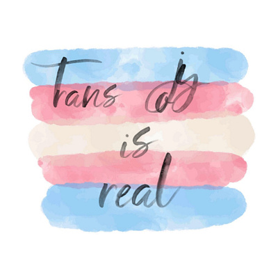 Trans joy is real 🏳️‍⚧️ art digital digital art ftm joy lgbt lgbtq lgbtqia mtf trans trans community trans flag trans joy trans joy is real trans men trans women transgender transgender community typography watercolor