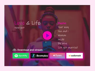 album landing page dailyui figmadesign uiux