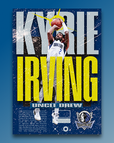 KYRIE "UNCLE DREW" IRVING graphic design illustration typography