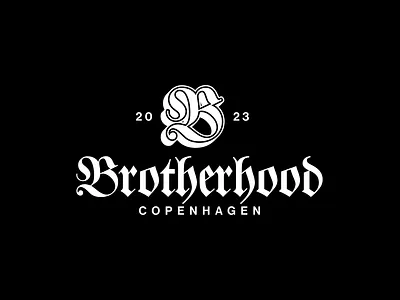 Brotherhood Streetwear Logo clothing brand logo illustration logo logo makers logo redesign streetwear logo typography