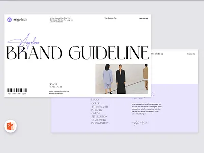 Brand Guideline Presentation Template brand brand guide brand guideline brand identity brand proposal brand strategy branding farmwork guuideline