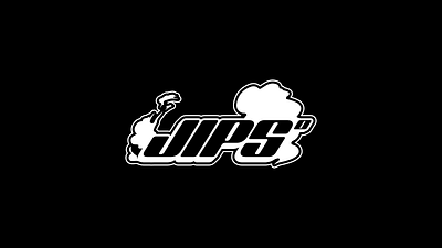JIPS y2k logo 2000s logo branding logo y2k y2k logo