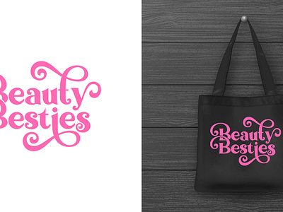 Beauty Besties adobe illustator cc branddesign brandidentifydesign branding creative logo graphic design logo logodesign logomark logoype modern logo retro simple vintage wordmark