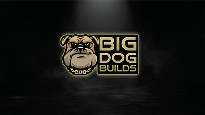 BigDogBuilds Logo, custom build for american truck artwork branding furious logo paw