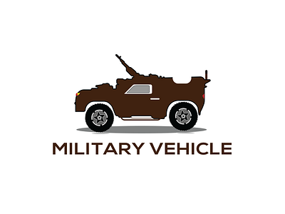 Military Vehicle Logo design automobiles brand identity branding car car logo car service design graphic design illustration logo logo service
