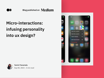 Blog - Micro Interactions in UX blog graphic design motion graphics ui ux