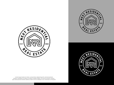 Next Resident Real Estate - Logo branding design graphic design logo logodesign newyears realestate resident