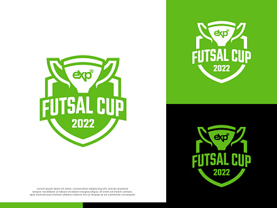 Exp Futsal Cup 2022 - Logo branding design futsal graphic design logo logodesign newyears sport sportlogo
