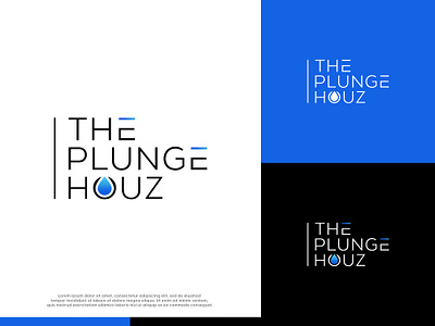 The Plunge Houz - Logo branding graphic design houz illustration logo logodesign newyears plunge sauna
