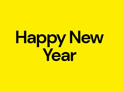 Happy New Year 2024 animation graphic design ui