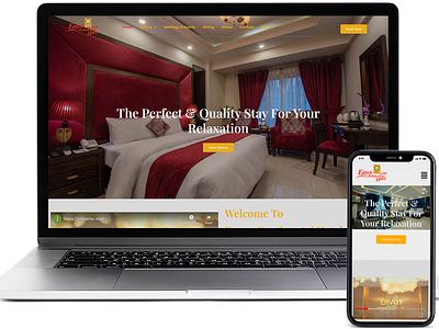 Envoy Continental Hotel branding design envoy continental hotel logo post design ui web web design website design