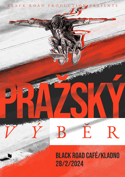 Prazsky Vyber poster graphic design illustration poster poster design typography