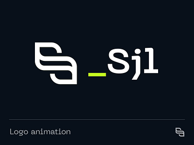Logomark animation | SJL accessible interaction animation logo animation motion graphics personal branding portfolio website website branding