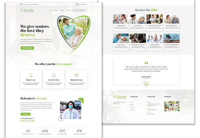 9 thander psychiatrist website design designing graphic design ui web web design website design