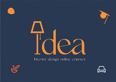 Idea wordmark logo design branding graphic design logo