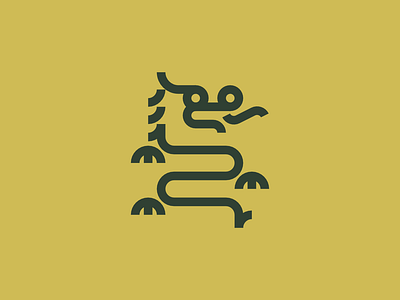 Dragon branding design graphic design icon illustration logo minimal vector