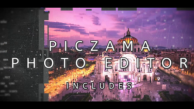 PicZama - Your Passport to Picture Perfection! branding graphic design motion graphics