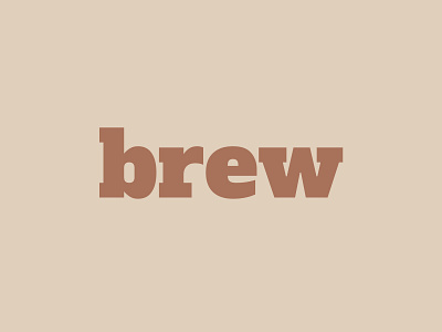 Brew logo branding design ecommerce graphic design logo research typography ux