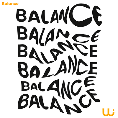 Balance Poster [object object] graphic design poster