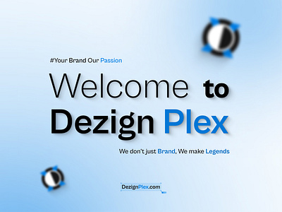 Hello world, meet Dezign Plex. We're here to make magic happen. branding graphic design logo ui