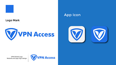 VPN Logo Design abstract app icon branding creative logo design illustration it llogo logo logo designe logo designer vpn logo
