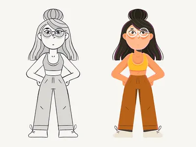 Character design, meditation animation character characters design digitalart dribbble illustration illustrator meditation yoga