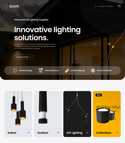 Spark: Home Page & Main Viewport app light main prototype research ui ux viewport web