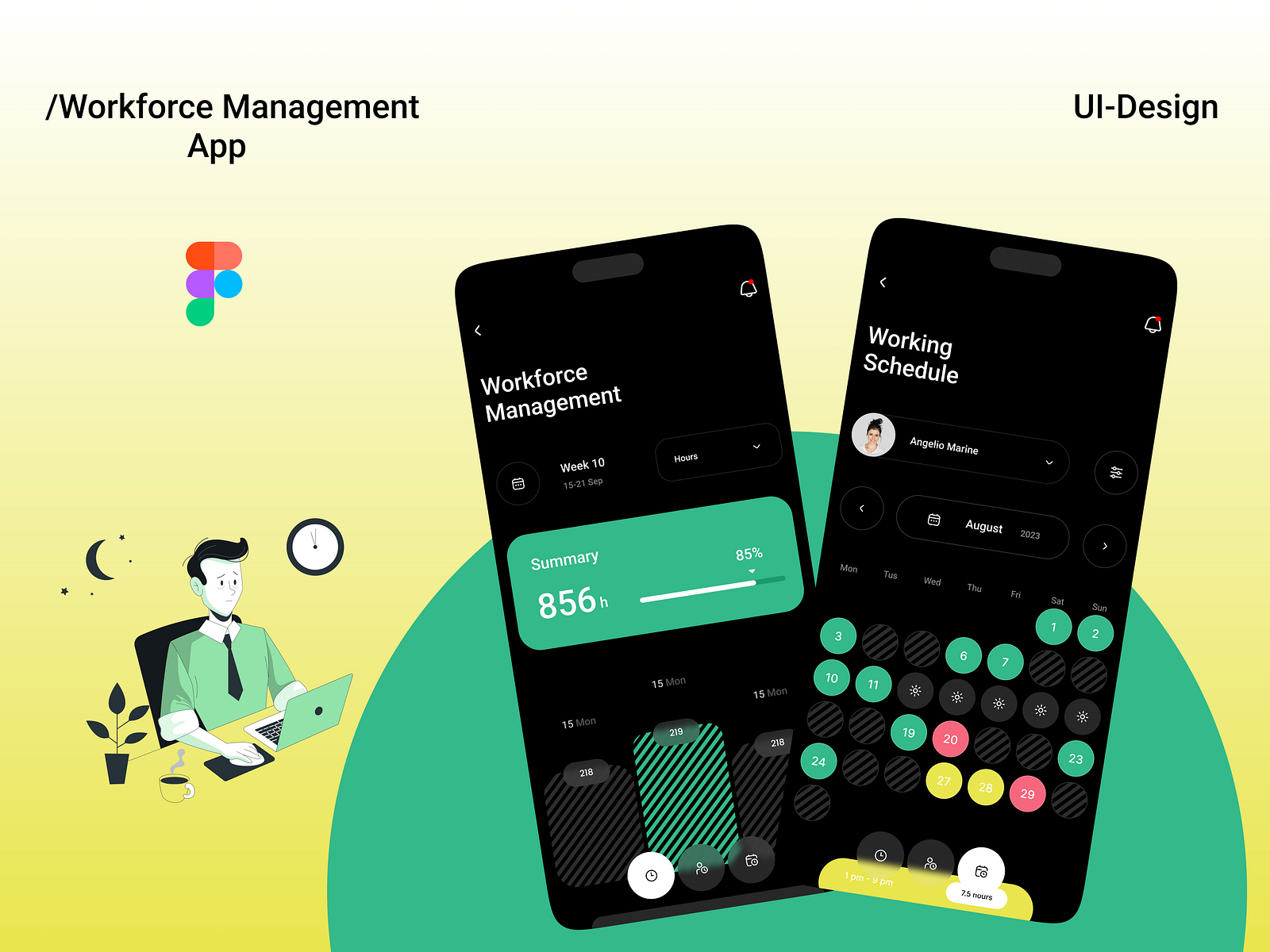 Workforce Management App by Atik Islam on Dribbble
