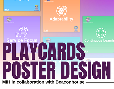 Placards posters designs - Make it Happen X Beaconhouse branding graphic design
